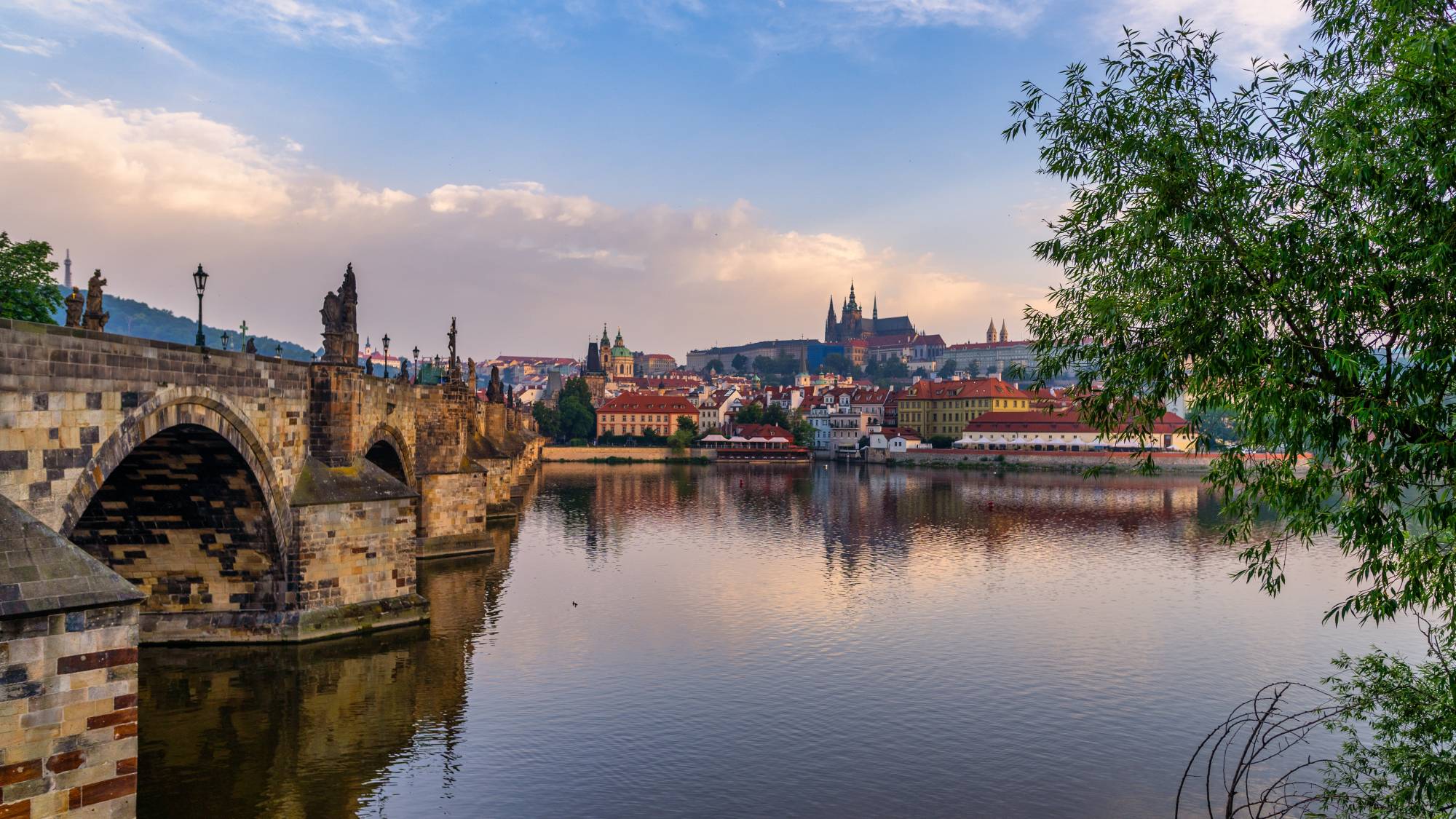 Beautiful summer Prague